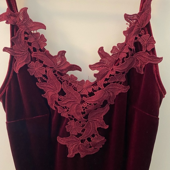 Harlowe & Graham Velvet bodysuit - Picture 2 of 4